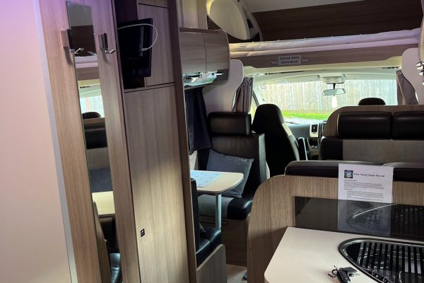 Eva Motorhome Hire in Derbyshire